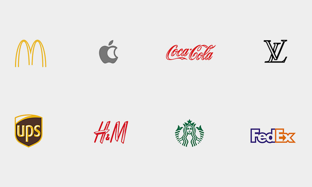 Famous Brands Logos