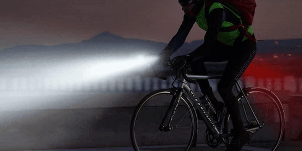 bike riding at night